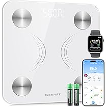 Amazon.co.jp: INSMART（体重 体組成計）16項目測定可能 体重計 スマホ